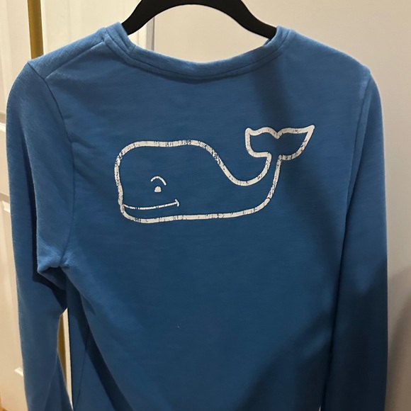 Vineyard Vines Kids Sweatshirt in Ocean Blue - Picture 4 of 4